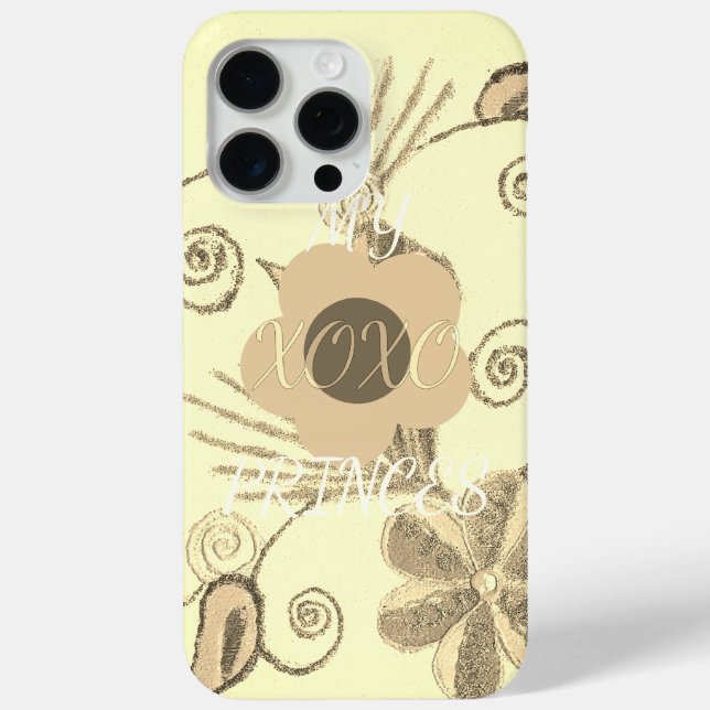 Funda De Case-Mate Para iPhone Hermoso diseño femenino fantástico mi XOXO (Reverso )