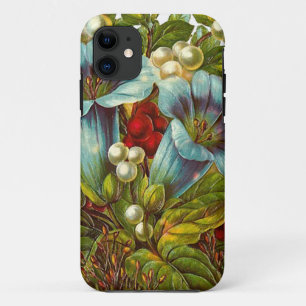 Funda Para iPhone 11 Hermoso diseño floral victoriano