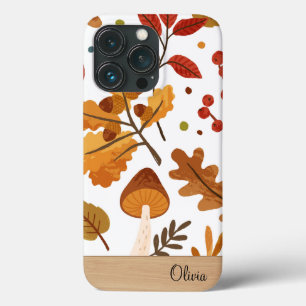 Funda Para iPhone 13 Pro hermoso estuche de iphone con tema de otoño