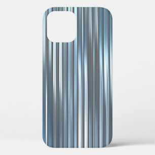 Funda Para iPhone 12 Hermoso fondo azul vertical abstracto con l
