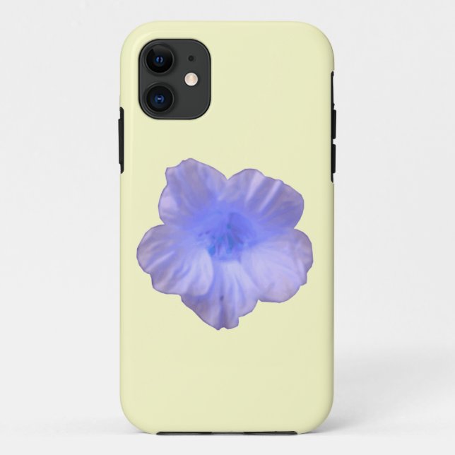 Funda De Case-Mate Para iPhone Hermoso Funda Blue Nasturtium iPhone 5 (Reverso)