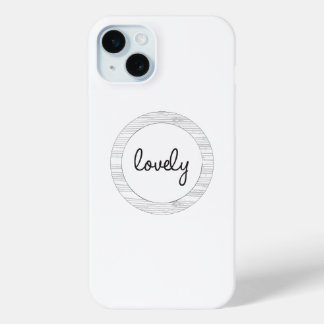 15 Mini Hermoso Funda para iPhone
