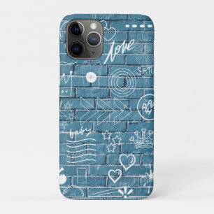 Funda Para iPhone 11 Pro Hermoso graffiti en pared caligrafía verde