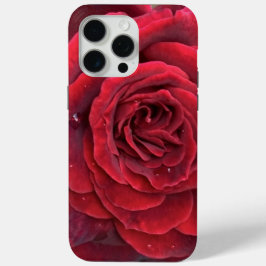 Funda Para iPhone 15 Pro Max Hermoso iphone rosa rojo 15 Pro Max Tough