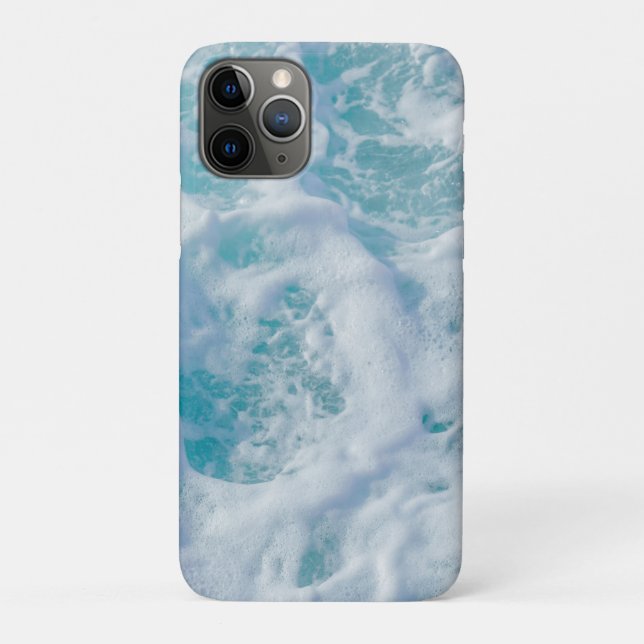 Funda De Case-Mate Para iPhone hermoso mar・foam (Reverso)