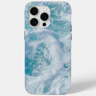Funda Para iPhone 15 Pro Max hermoso mar・foam
