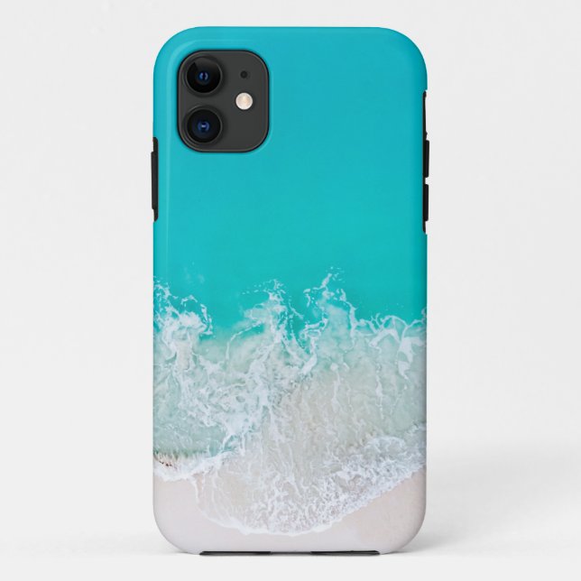 Funda De Case-Mate Para iPhone Hermoso paisaje marino (Reverso)