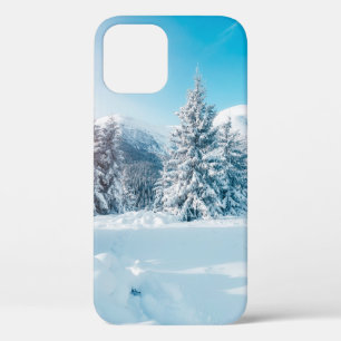 Funda Para iPhone 12 Hermoso paisaje natural de invierno, increíble mon