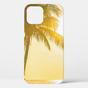 Funda Para iPhone 12 Hermoso paisaje oceánico con silueta c