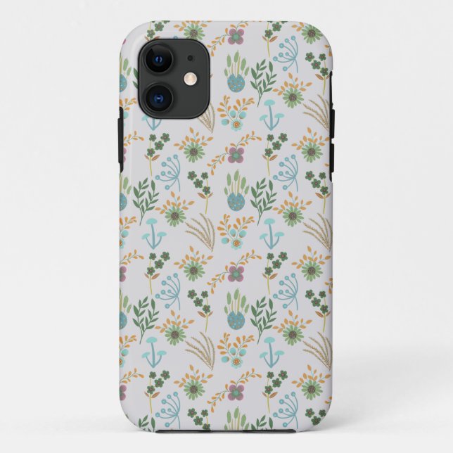 Funda De Case-Mate Para iPhone Hermoso patrón de primavera (Reverso)