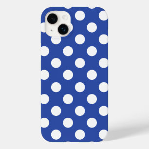 Funda Para iPhone 14 Plus De Case-Mate Hermoso patrón de puntos de polka blanco