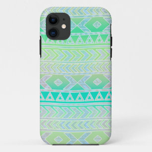 title_seo2 Hermoso patrón estilo azteca verde y azul turquesa