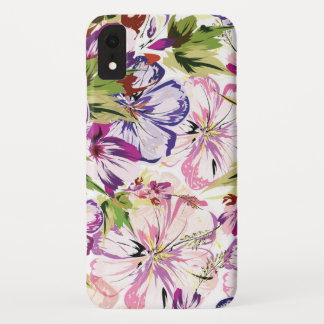 Funda Para iPhone XR Hermoso patrón floral
