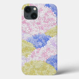 Funda Para iPhone 13 Hermosos Campos De Hidrangeas