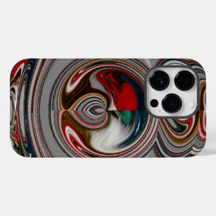 Funda Para iPhone 14 Pro De Case-Mate Hermosos Navidades Corazón de colores de temporada