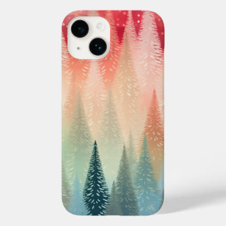 Funda Para iPhone 14 De Case-Mate hermosos Navidades de Boho pastel