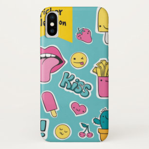 Funda Para iPhone X Hermosos pegatinas de Guay