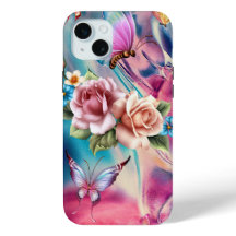 Hermosos Rosas y mariposas