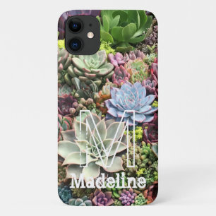 Funda Para iPhone 11 Hermosos Suculentos