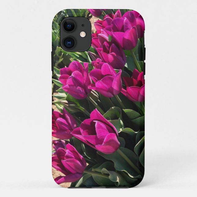 Funda De Case-Mate Para iPhone Hermosos Tulips (Reverso)