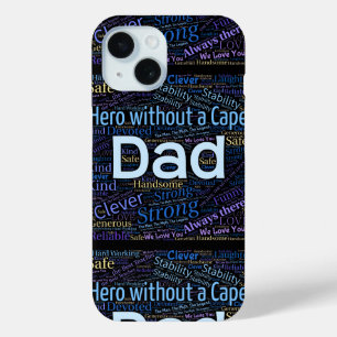 Funda Para iPhone 15 Hero Dad Personalizado