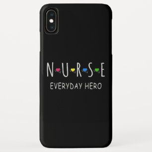 Funda Para iPhone XS Max Héroe cotidiano enfermera