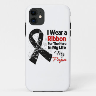 Funda Para iPhone 11 Héroe de la papá en mi cáncer de piel de la vida