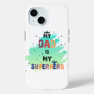 Funda Para iPhone 15 Heroic Dad Vibes