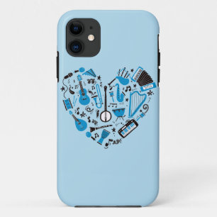 Funda Para iPhone 11 Herramienta para el corazón de instrumentos musica