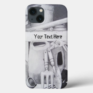 Funda Para iPhone 13 herramientas de jardinería y macetas siguen siendo