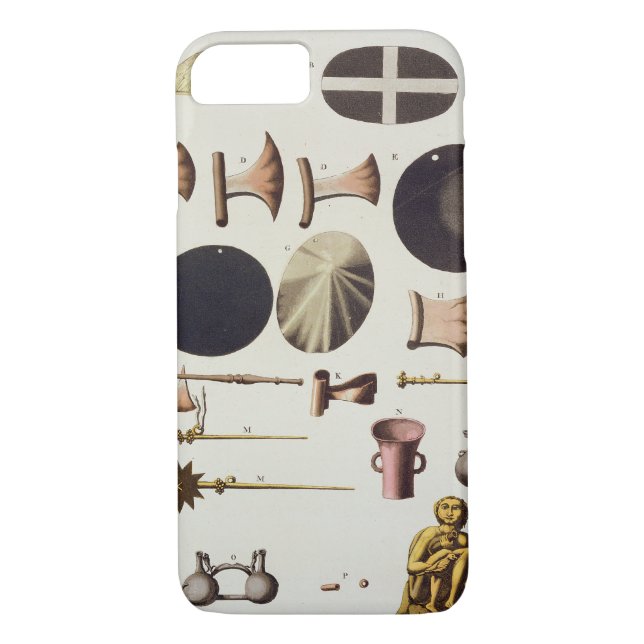 Funda De Case-Mate Para iPhone Herramientas y artefactos, Perú del inca, de 'Le (Reverso)