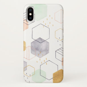 Funda Para iPhone X Hex Scatter