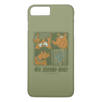 Hey Scooby-Doo Tribal Square Graphic