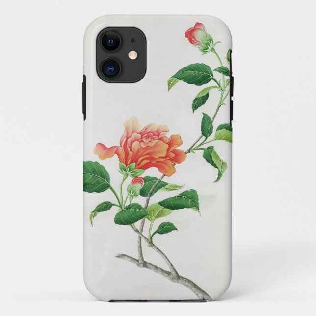 Funda De Case-Mate Para iPhone Hibisco (Reverso)