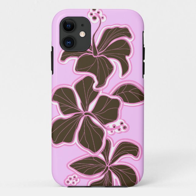 Funda De Case-Mate Para iPhone Hibisco IPhone hawaiano de Kailua 5 casos (Reverso)