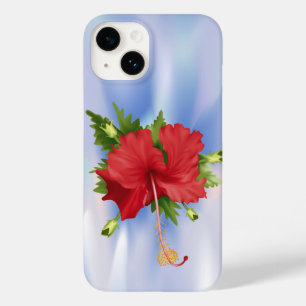 Funda Para iPhone 14 De Case-Mate Hibiscus en el hielo