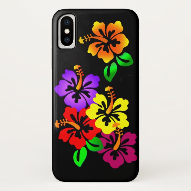 Funda De Case-Mate Para iPhone Hibiscus Floral 4th Generation iPod Touch Case (Reverso)