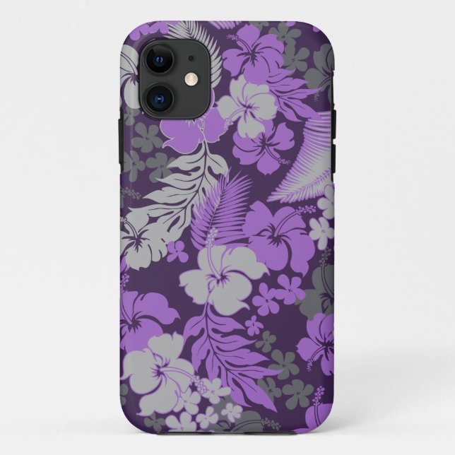 Funda De Case-Mate Para iPhone Hibiscus hawaiano en la bahía de Kona (Reverso)