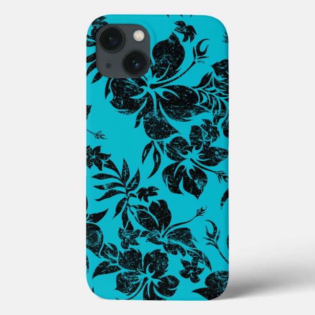 Funda De Case-Mate Para iPhone Hibiscus Pareau Hawaii Floral (Reverso)