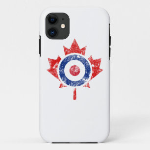 Funda Para iPhone 11 Hielo del Grunge de la blanco del hockey de