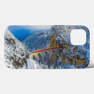 Funda Para iPhone 13 Hielo y nieve   Bernina Express, Suiza