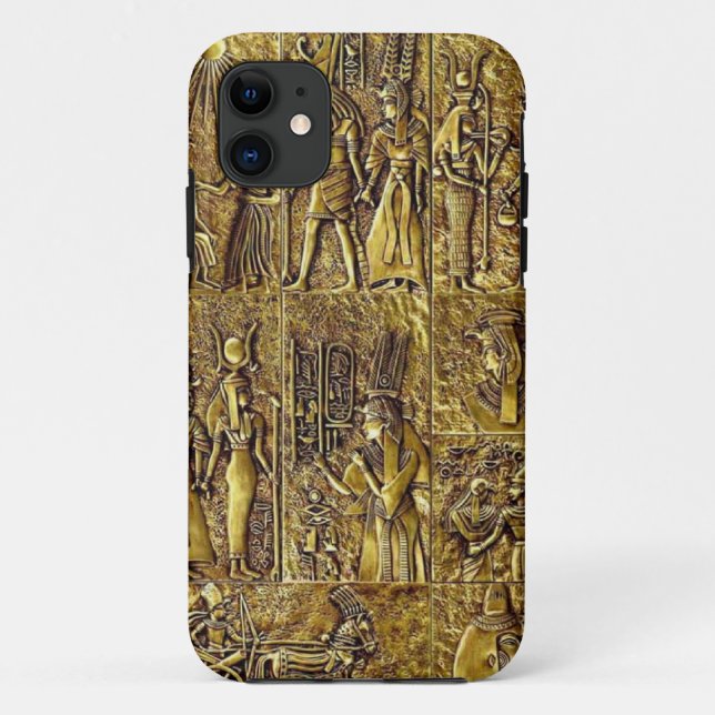 Funda De Case-Mate Para iPhone Hieroglyphics egipcios (Reverso)