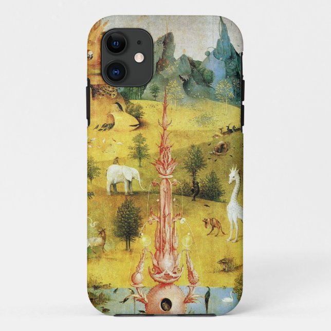 Funda De Case-Mate Para iPhone Hieronymus Bosch que pinta arte (Reverso)