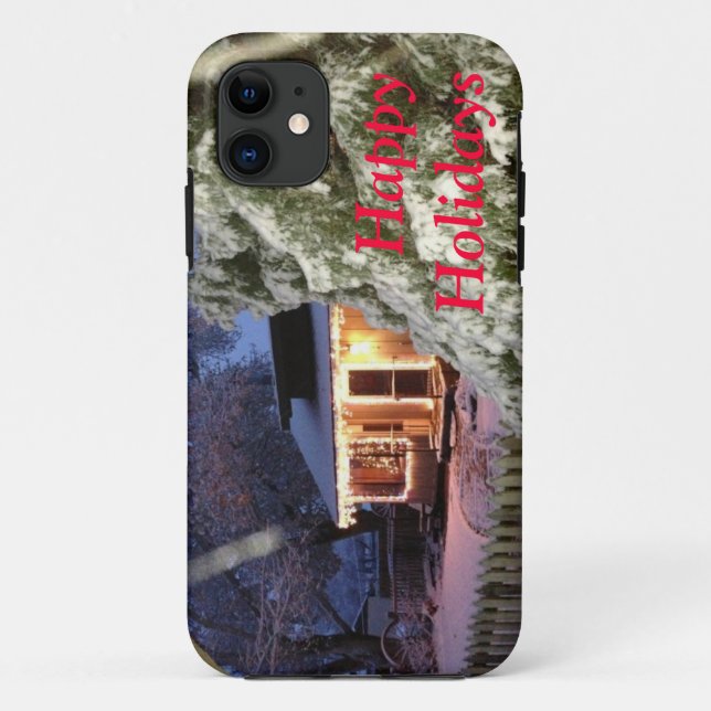 Funda De Case-Mate Para iPhone High Sierra Feliz Fiesta (Reverso)
