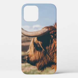 FUNDA PARA iPhone 12 HIGHLAND COW