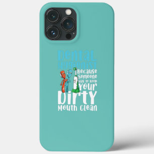 Funda Para iPhone 13 Pro Max Higiénico dental Mantenga su boca limpia 