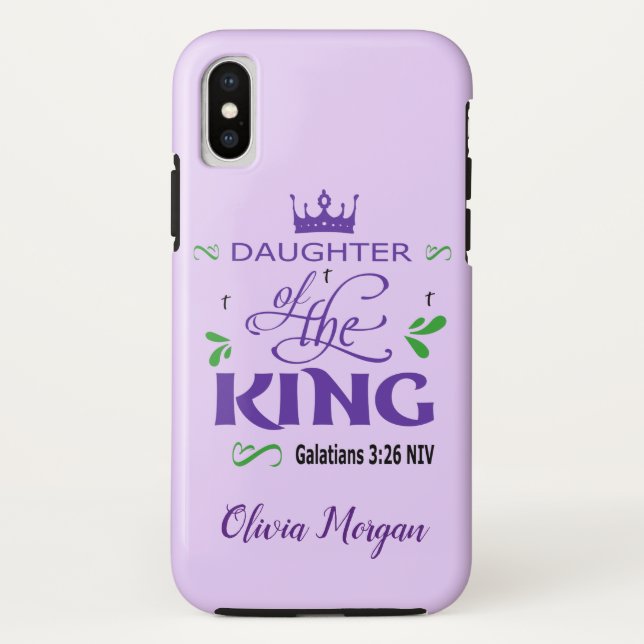 Funda De Case-Mate Para iPhone Hija Del Rey (Reverso)