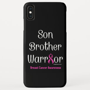 Funda Para iPhone XS Max Hijo hermano Guerrero... Cáncer de mama