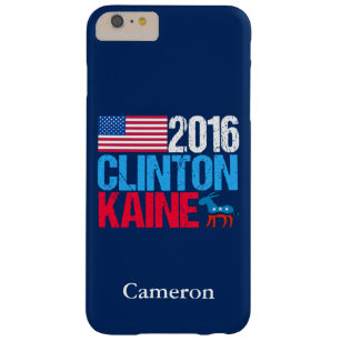 Funda Barely There Para Phone 6 Plus Hillary Clinton 2016 Tim Kaine