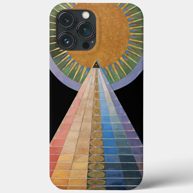Funda De Case-Mate Para iPhone Hilma af Klint - Altarpiece (Reverso )